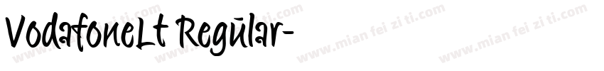 VodafoneLt Regular字体转换